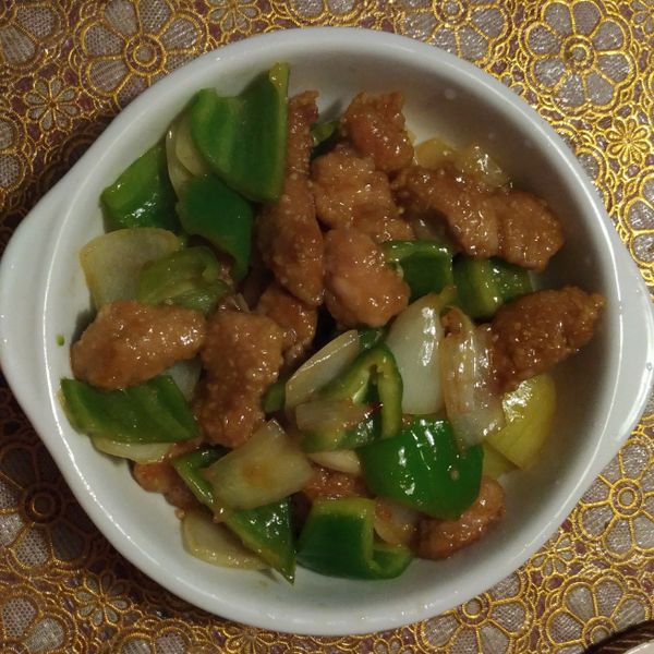 糖醋里肌:泙@香草園 一起做