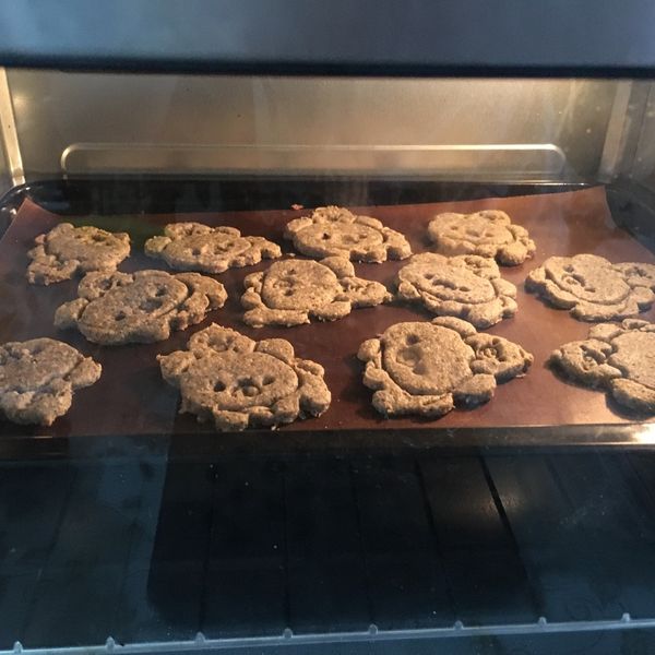 手工有機黑芝麻豆渣餅乾❤!!! : 郭郭一起做