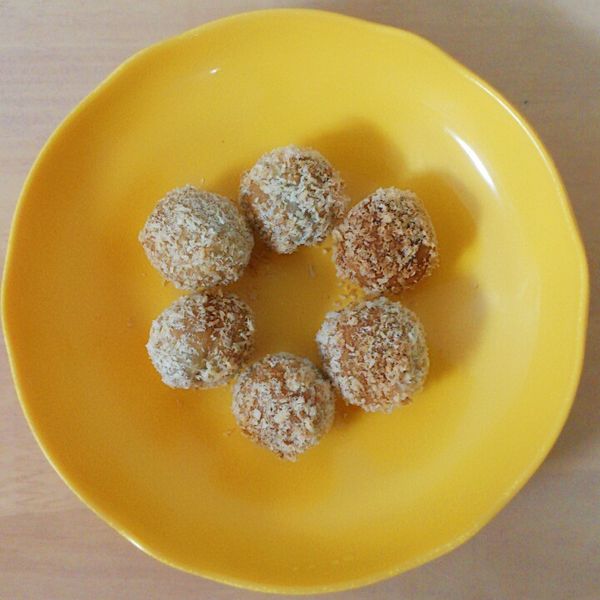 ㄚ曼達的廚房~酥炸芋丸 : EUNiCE一起做