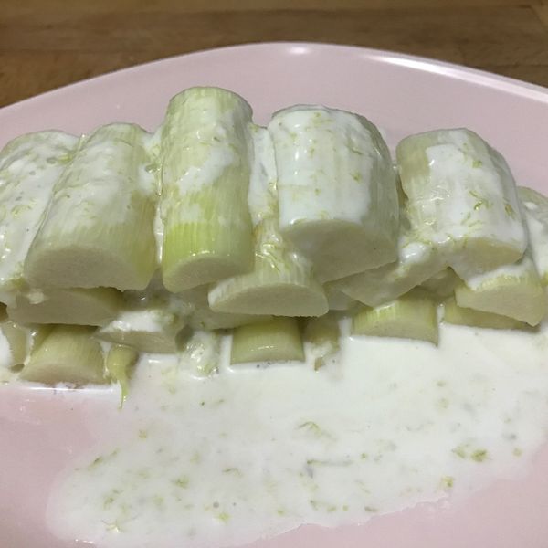 檸香沙拉筊白筍[懶人夏季料理] : linda一起做