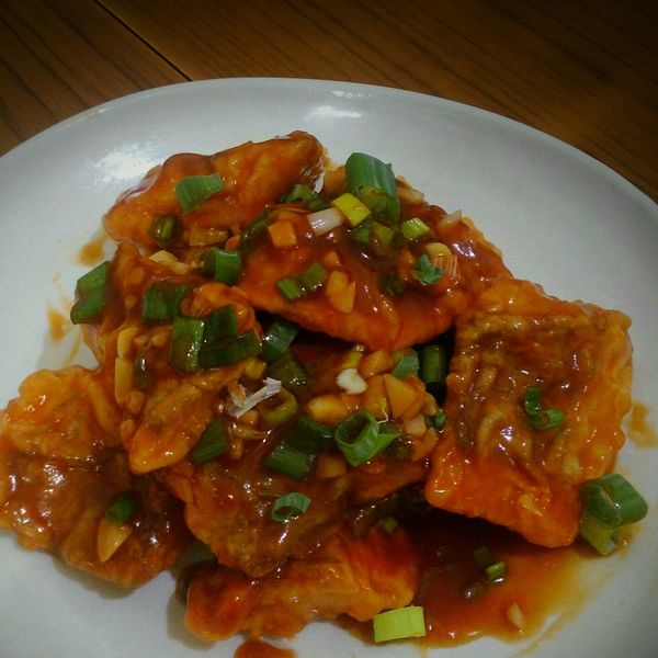 糖醋蝶魚片 : 小倩一起做