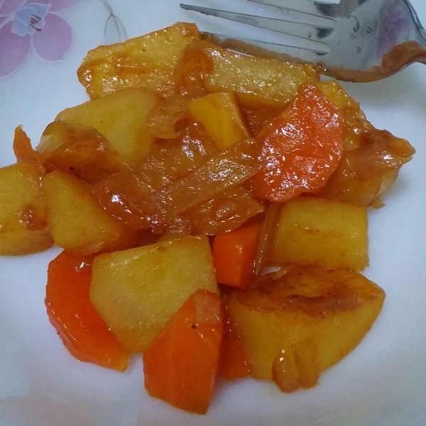 【燉洋蔥馬鈴薯】開胃又下飯的好滋味。：sherryQ 一起做