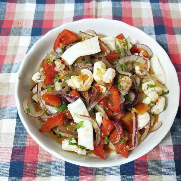 ♥我的手作料理♥ 泰式酸辣海鮮：菲妮小廚 一起做