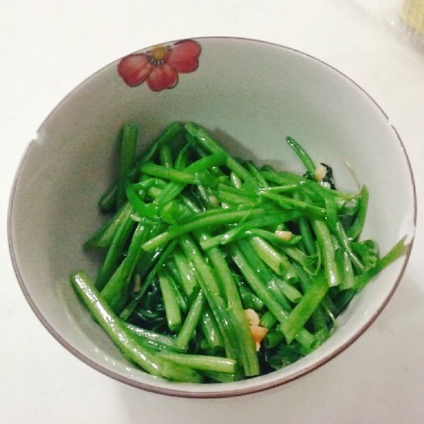 清炒空心菜：RH 一起做