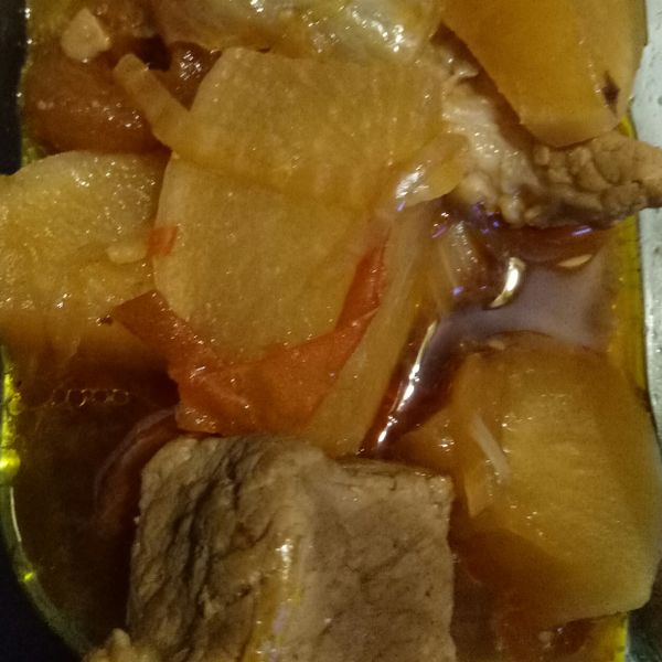 紅燒番茄牛肉麵_電鍋料理 [18食堂] : 安一起做