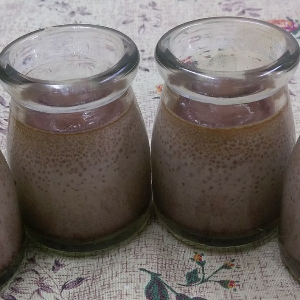 法式可可烤布丁：阿Q 一起做