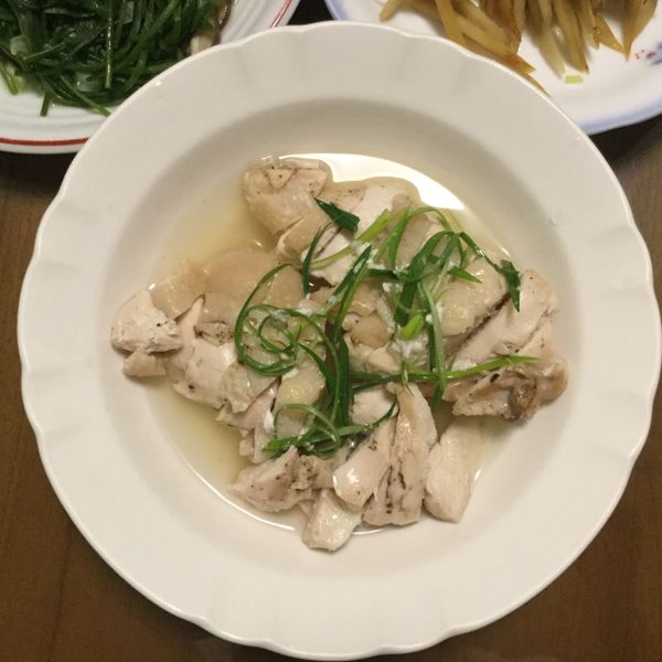 【電鍋】葱油雞：Wonwonway 一起做