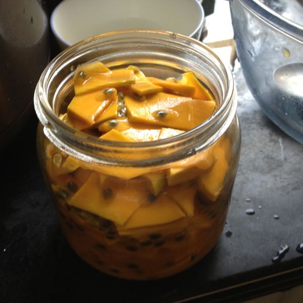 百香醃南瓜：余淑華 一起做