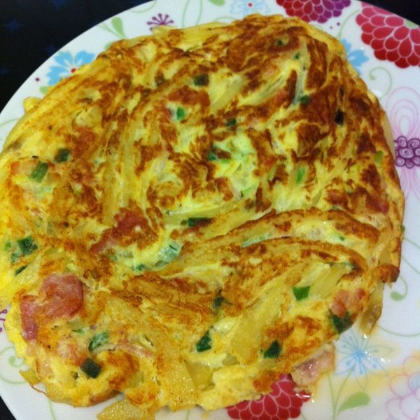 五月花妙用廚紙-馬鈴薯培根烘蛋：Karen Tang 一起做