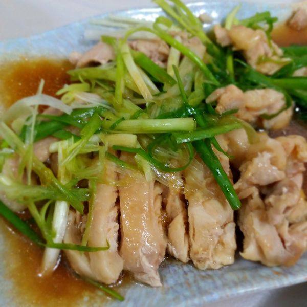 【電鍋】葱油雞：為食妹-小擰 一起做