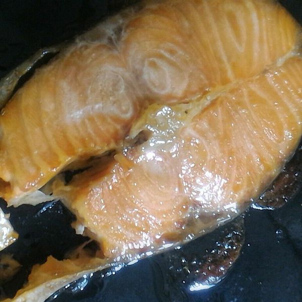 炙烤蜜糖鮭魚 : 阿芬一起做