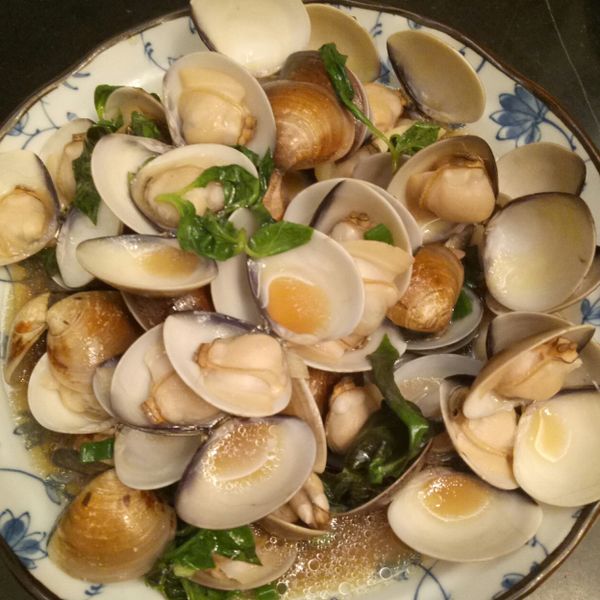 塔香蛤蜊：辛蒂~幸福料理ing 一起做