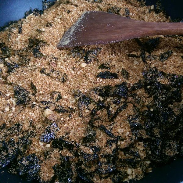 豆渣變豆鬆 : 謝新美一起做