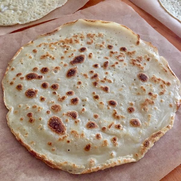 自製簡易蛋餅皮 : Soledad Lee一起做