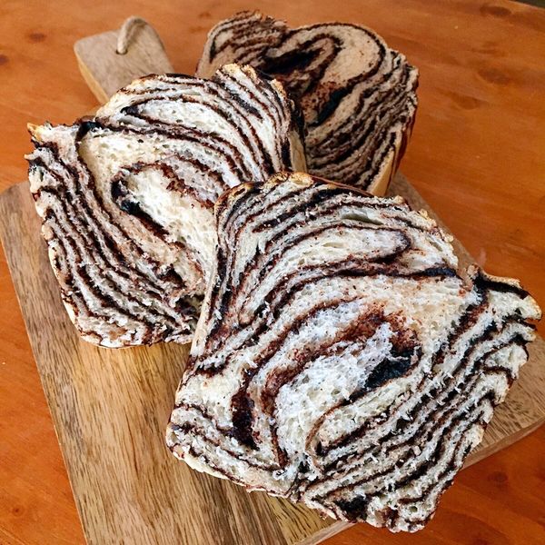巧克力大理石吐司 : Soledad Lee一起做