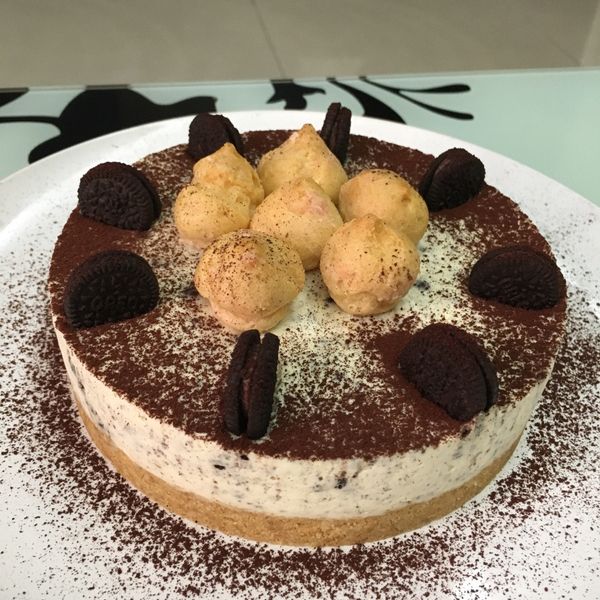 OREO生乳酪蛋糕（6吋、免烤箱） : Rita Chen一起做