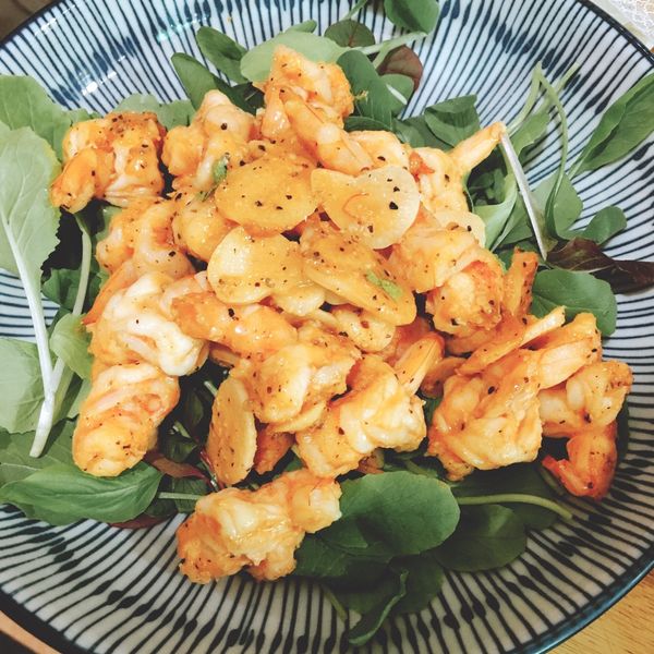 蒜香檸檬蝦🍋🦐 : 李小白一起做