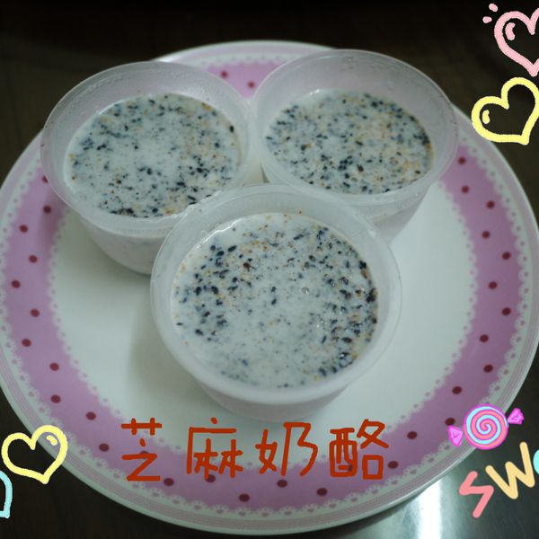 ㄚ曼達的廚房~黑芝麻奶酪：謝秀嬋 一起做