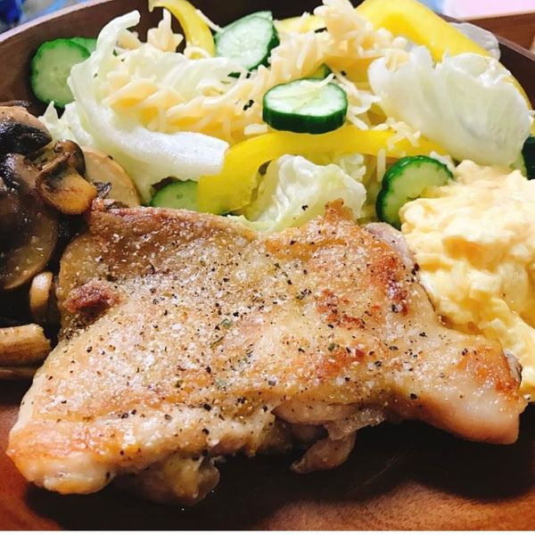 義式香煎脆皮雞腿排 : 🥘Joanne Ke🍴一起做