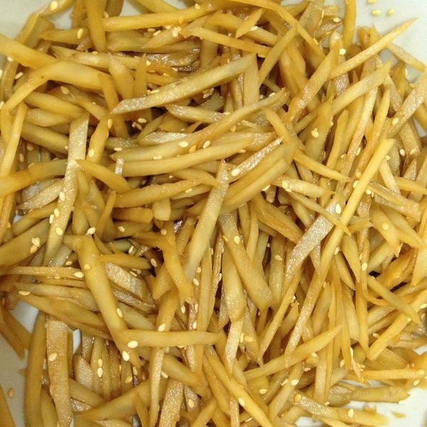 ㄚ曼達的廚房~涼拌牛蒡：潘小蓁 一起做