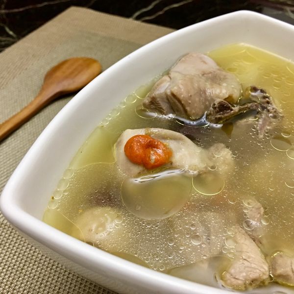 山藥紅棗枸杞雞湯 : Julie一起做
