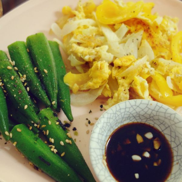 洋蔥涼拌秋葵【淬釀全菜單挑戰賽】：Li-Hua Cheng 一起做