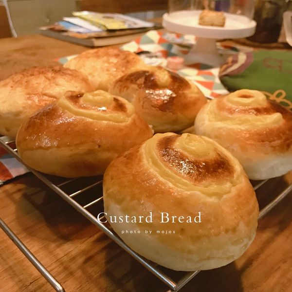 卡士達(克林姆)麵包+減糖卡士達醬:joy 一起做