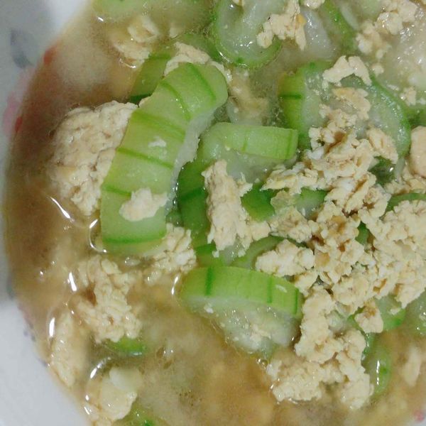 蛋炒絲瓜 : 丁珊珊一起做