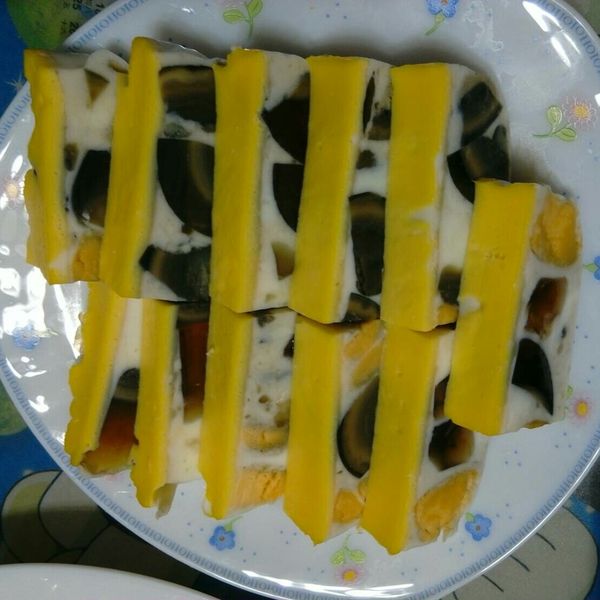 金銀三色蛋＿前菜冷盤：kiki 一起做