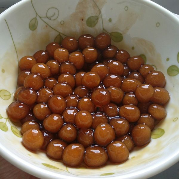 手工自製珍珠粉圓 波霸粉圓 黑糖粉圓 : 君的隨意煮煮一起做