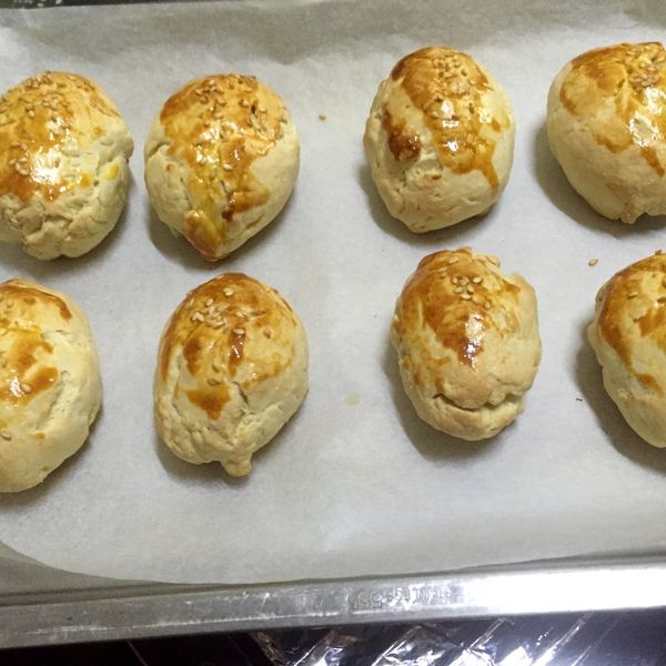 日式白豆沙饅頭(和菓子) : Lulu一起做