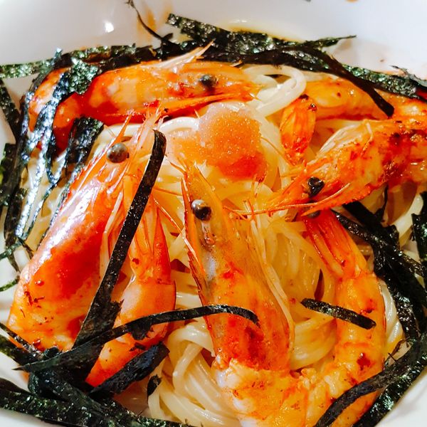 和風明太子義大利麵 : Iris Yang一起做