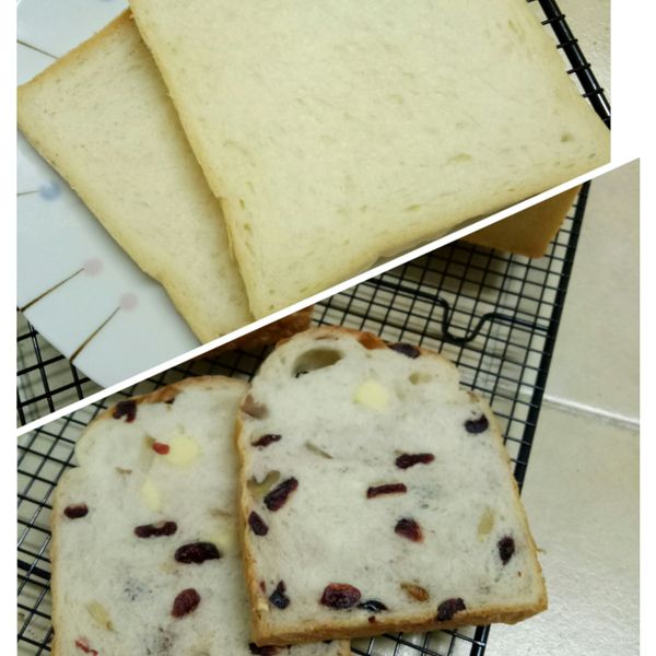 中種葡萄乾吐司 : momoka一起做