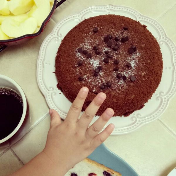 濃香巧克力磅蛋糕(全蛋打發法) : momoka一起做