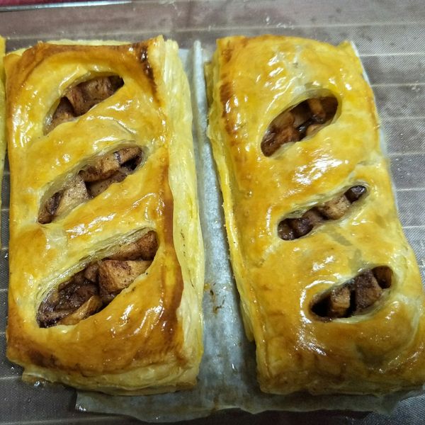 香酥酥皮蘋果派🍎 : 喵仔一起做