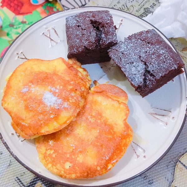 三步驟完成會呼吸的「舒芙蕾鬆餅」❤ : 李小白一起做