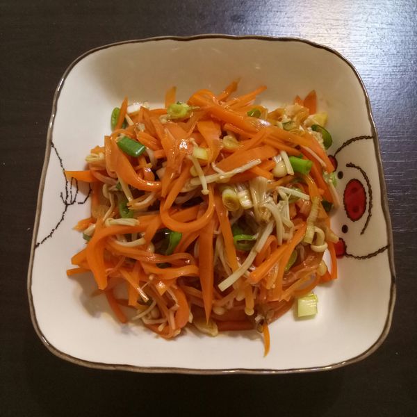 夏日涼拌小菜! 涼拌胡蘿蔔金針菇 : 李耐耐一起做