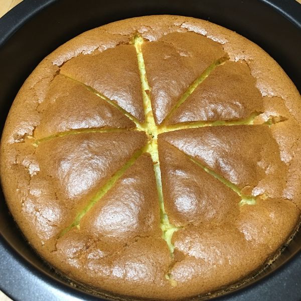 原味、可可、抹茶戚風蛋糕（6吋） : Candy Luo一起做