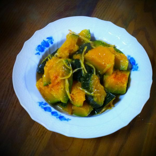 薑燒南瓜 : fio一起做