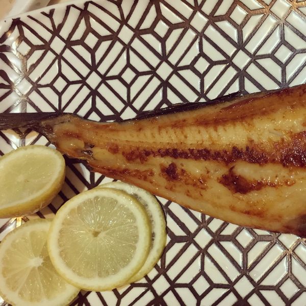 花式小燒包烤cake一起做了碳烤香魚一夜干