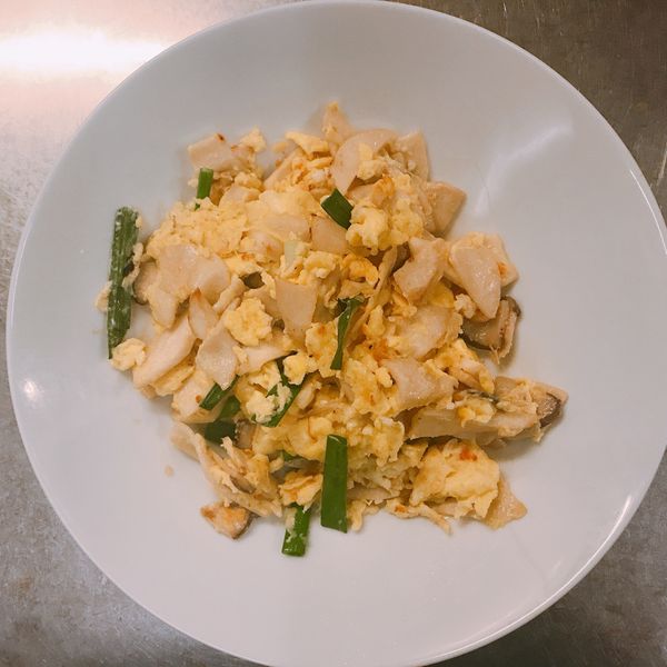 ♡杏鮑菇炒蛋♡ : Cindy一起做