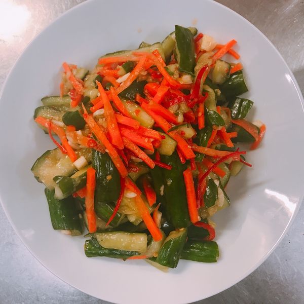 かにの涼拌小黃瓜 : Cindy一起做