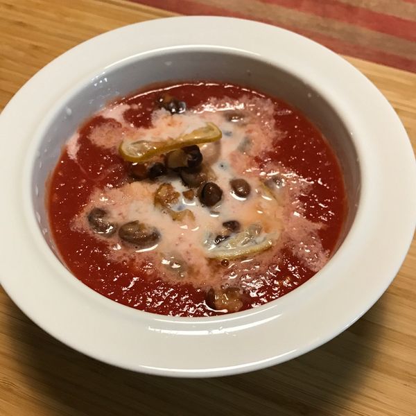 南瓜湯佐鮮奶油 焦化洋蔥：jinfuang 一起做