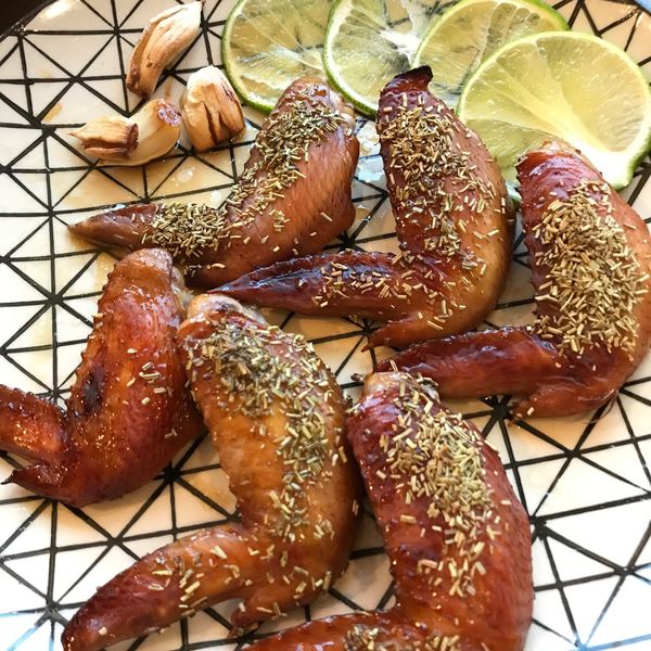 🍋檸香烤雞翅 🍋 : 李沛蓉一起做
