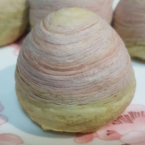 彩色蛋黃酥 : 曾芳芳一起做