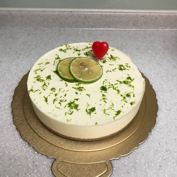 （免烤箱）清爽檸檬優格生乳酪蛋糕 : Selena一起做