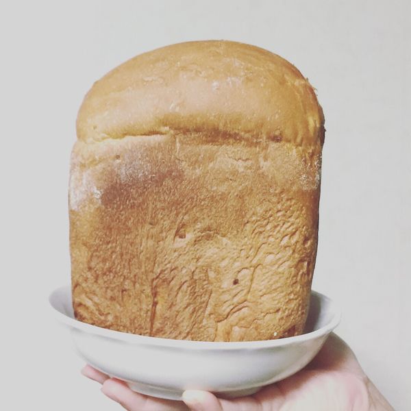 超手感彎腰吐司【麵包機食譜】:阿良廚房 / 椰果奶茶 一起做