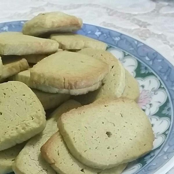 抹茶歐蕾餅乾：洪榛妤 一起做