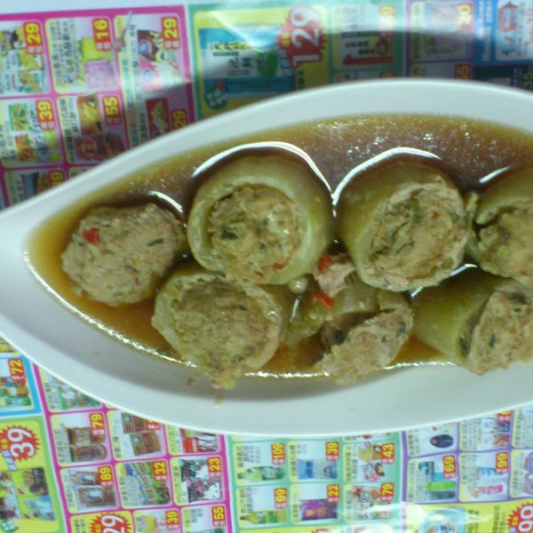 大黃瓜蒸肉丸：劉鈴 一起做