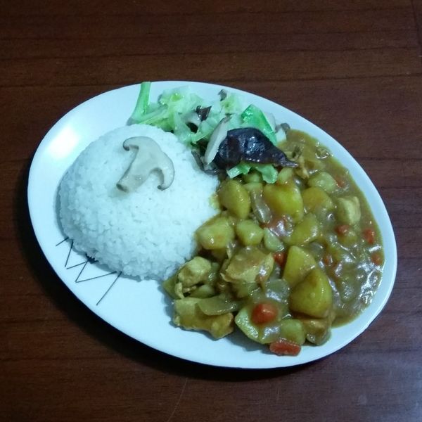 日式咖哩雞 : 張婉儀一起做